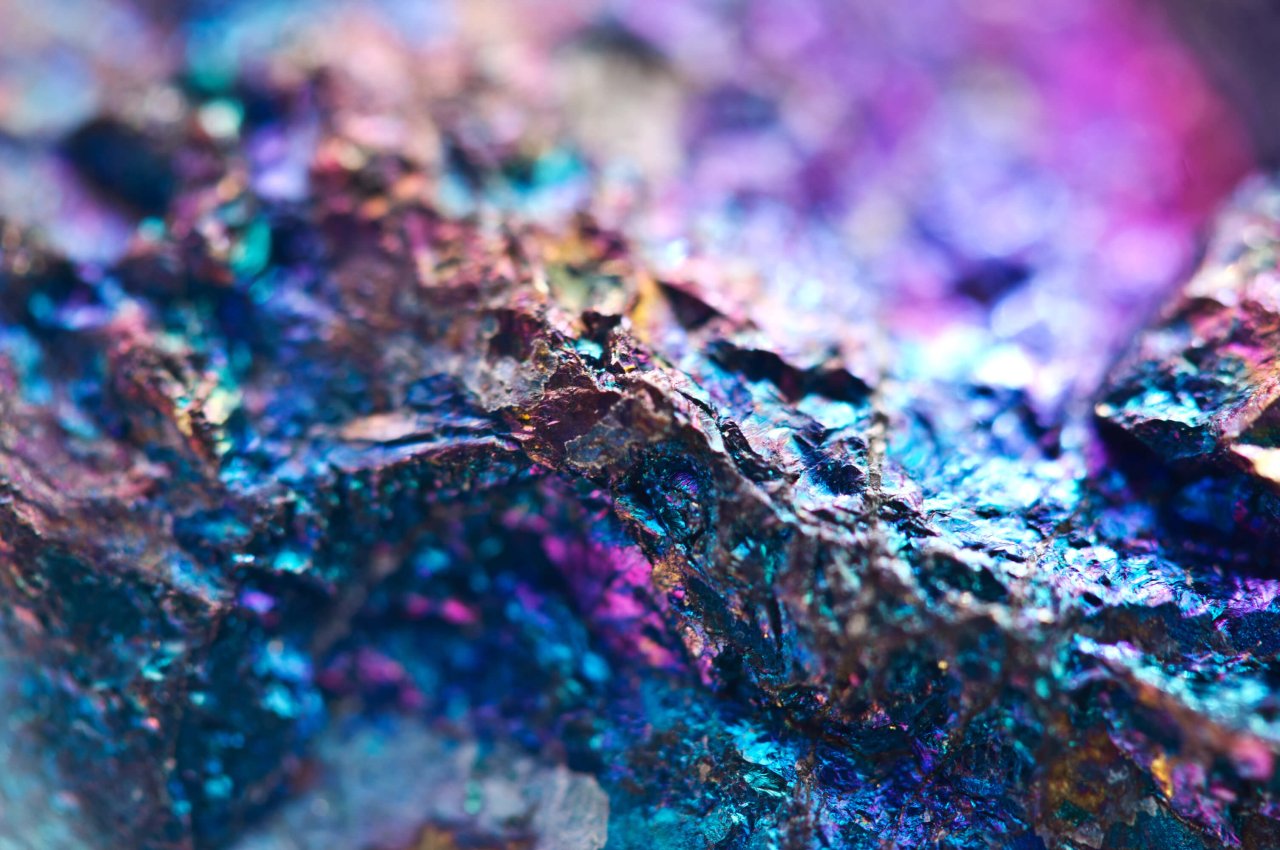 Minerals / Coloured Banner Image.
