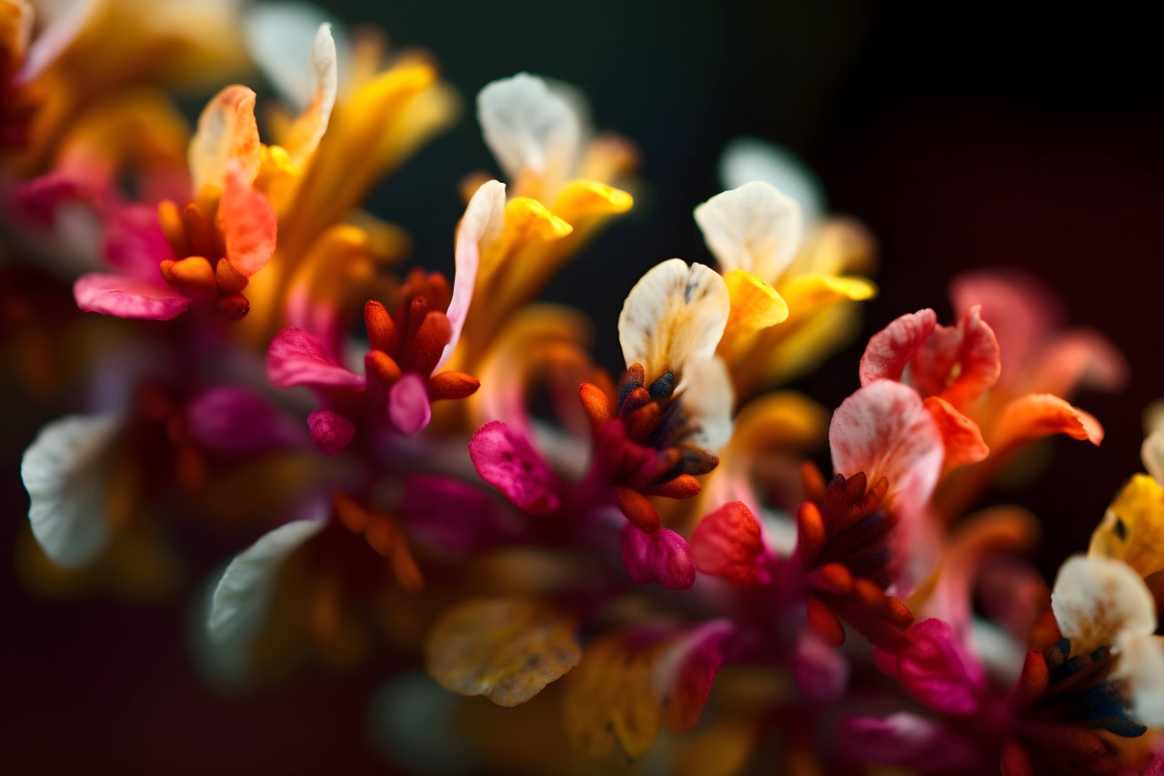 Petal Flower Banner Image.